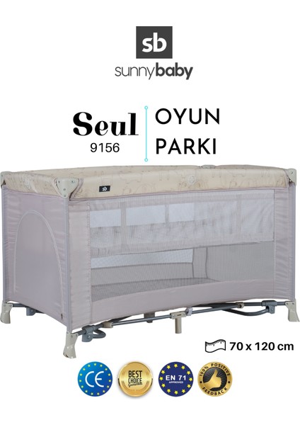 Seul Sallanabilir Ara Katlı 70*120 Oyun Parkı