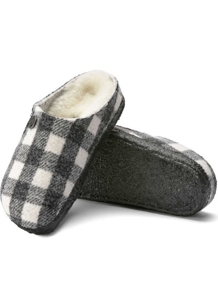 1020946 Zermatt Kids Fe Shearling Plaid Cocuk Terlik fiyatları