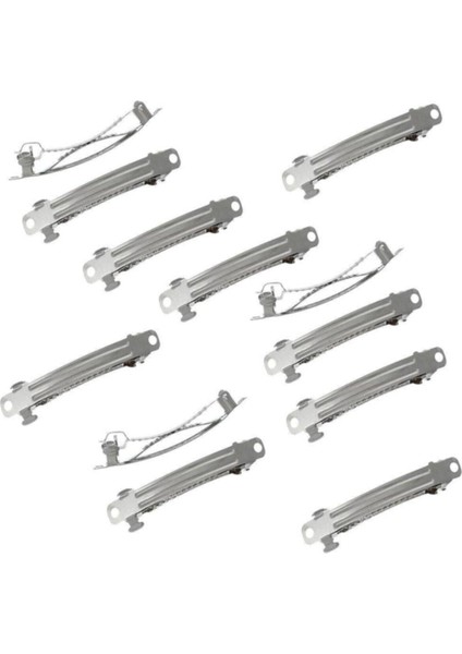 50 Adet 5 Cm Gümüş Renk Metal Otomatik Toka