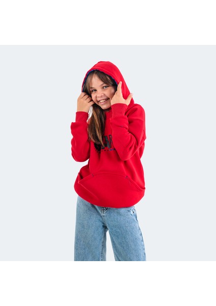 DILAY Unisex Çocuk Sweatshirt Kırmızı fiyatları