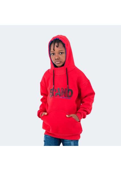 DILAY Unisex Çocuk Sweatshirt Kırmızı fırsatları