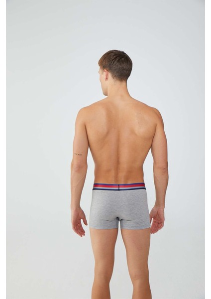 Erkek Lacivert-Gri 2'li Boxer 80475 fırsatları