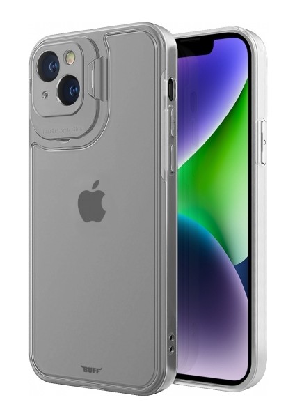 Buff iPhone 14 Plus Hybrid Corner Kılıf Beyaz