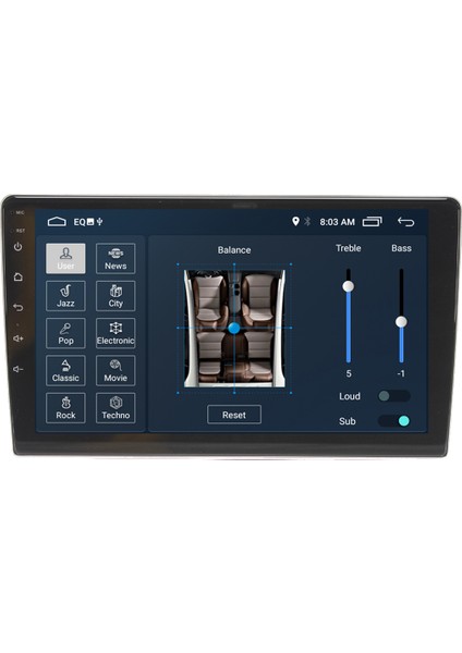 Opel Meriva Android Carplay Multimedya Ekran Teyp 2GB+32GB