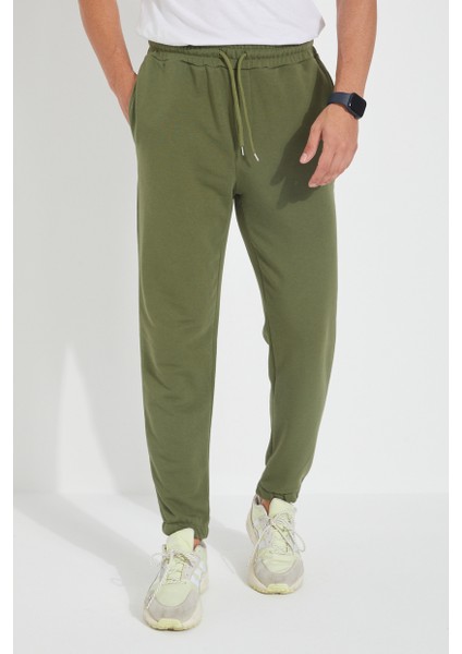 Erkek 3 Iplik Cepli Beli ve Paçası Lastikli Düz Eşofman Altı fiyatları