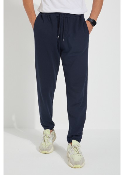 Erkek 3 Iplik Cepli Beli ve Paçası Lastikli Düz Eşofman Altı fiyatları