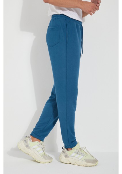 Erkek 3 Iplik Cepli Beli ve Paçası Lastikli Düz Eşofman Altı fiyatları