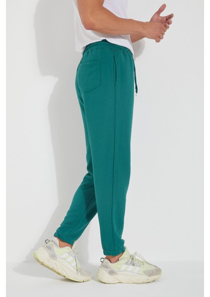 Erkek 3 Iplik Cepli Beli ve Paçası Lastikli Düz Eşofman Altı fiyatları