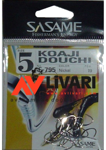 Koaji Douchi Nickel F-795 Serisi Olta Iğnesi