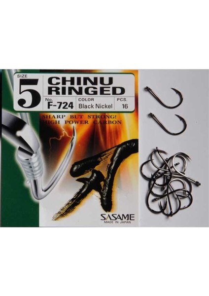 Chinu Ringed F-724 Serisi Olta Iğnesi