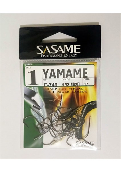 Yamame F-749 Serisi Olta Iğnesi
