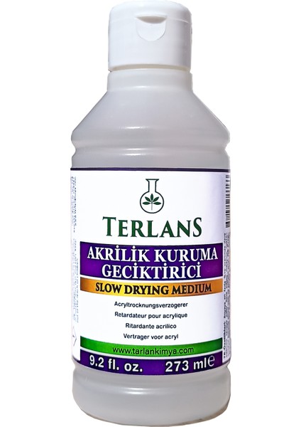 Akrilik Yavaş Kurutucu Medyum 273ML Slow Drying Medium
