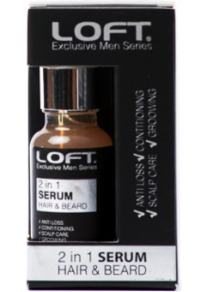 2 In 1 Hair & Beard Serum ( Saç Ve Sakal Serum )