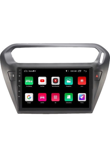 Peugeot 301 Android Carplay Multimedya Ekran Teyp 2GB+32GB