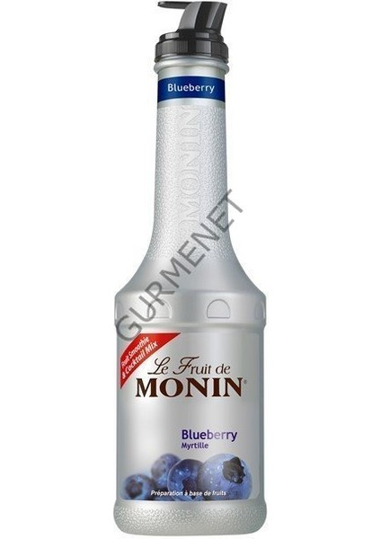 Meyve Püresi Blueberry Yaban Mersini 1 lt