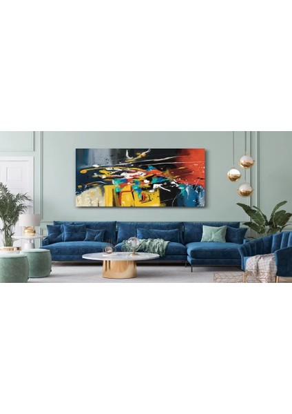 Modern Soyut Kanvas Tablo