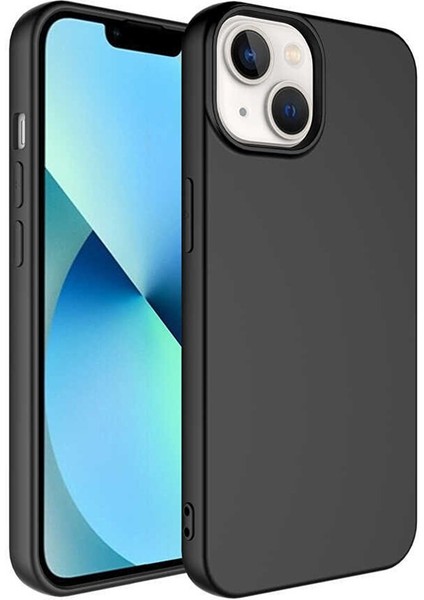 Iphone 14 Renkli Silikon Içi Kadife Silinebilir Lansman Kapak