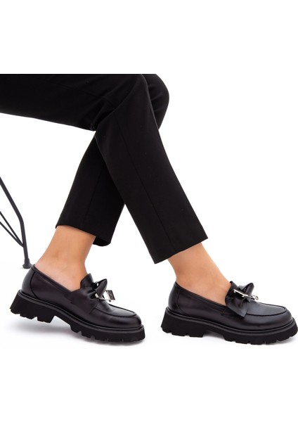 Kadın Derı Loafer Ayakkabı 33 1004 Bn Ayk SK22/23 modelleri