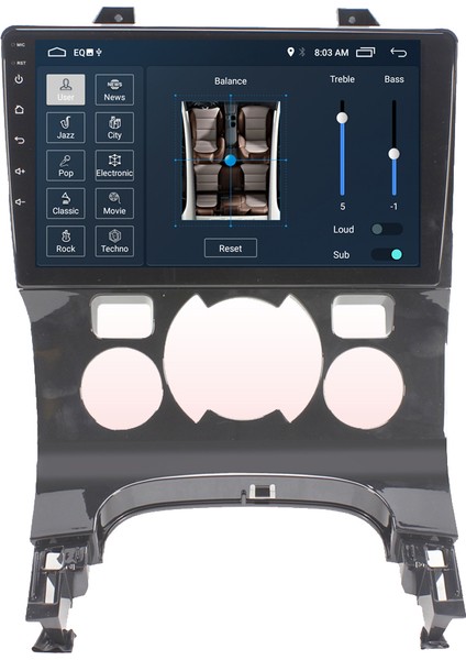 Peugeot 5008 Android Carplay Multimedya Ekran Teyp 2GB+32GB fırsatları