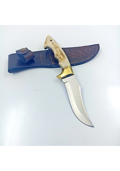 Geyik Boynuzu Kabzeli Av Bıçağı , Bowie Bıçak , Avcılar Için Kişiselleştirilebilir Hediye modelleri
