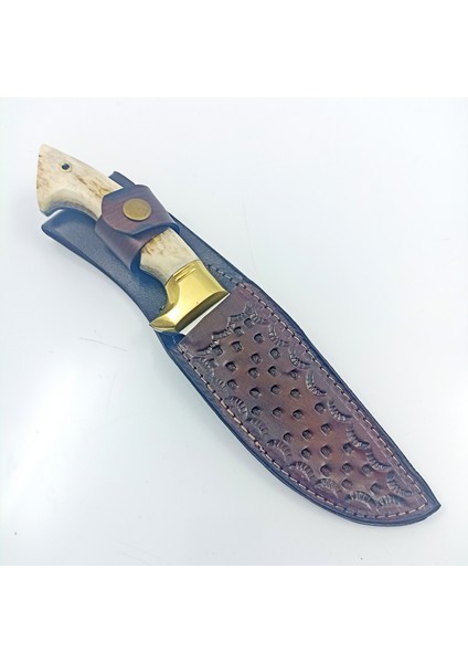 Geyik Boynuzu Kabzeli Av Bıçağı , Bowie Bıçak , Avcılar Için Kişiselleştirilebilir Hediye indirimleri