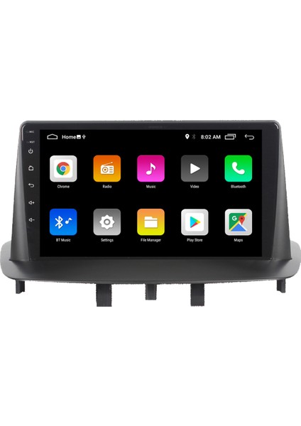Renault Megane 3 Android Carplay Multimedya Ekran Teyp 2GB+32GB