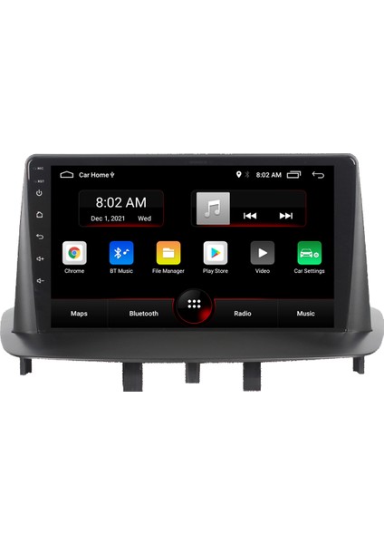 Renault Megane 3 Android Carplay Multimedya Ekran Teyp 2GB+32GB