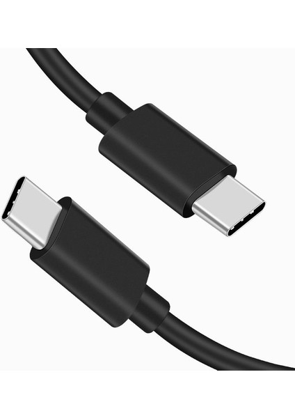 1 Metre Type-C To Type-C 3A Hızlı Data/şarj Kablosu