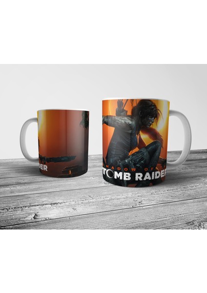 Tomb Raider Kupa Bardak Model 2 fiyatları