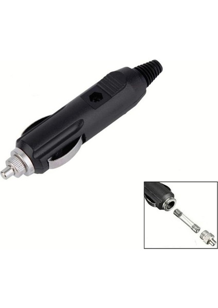 LED Işıklı 12 Volt 2A Sigortlalı Turkcell Süperbox Modem Motorsiklet Otomobil Araç Çakmaklık Fişi Soketi