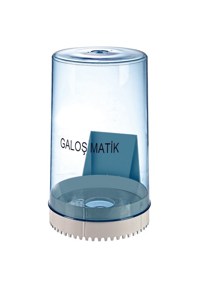 Galoş Matik (Galoş Dispenseri) Şeffaf-Mavi