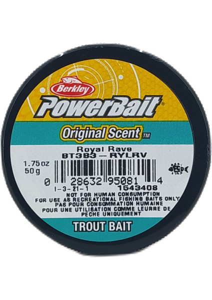 Powerbait Original Kokulu Alabalık Yemi Royal Rave BT3B3-RYLRV