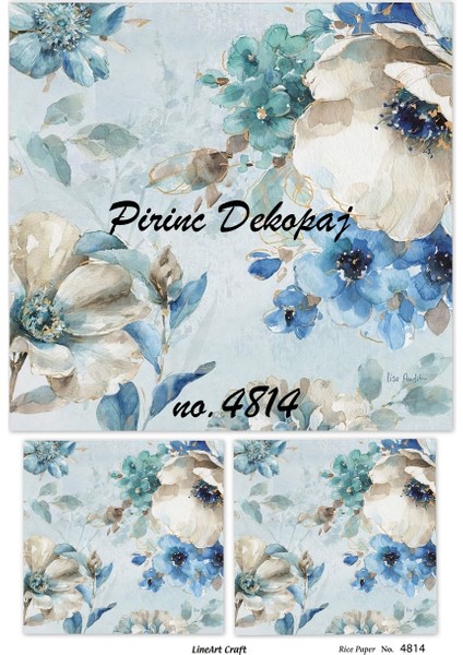 Pirinç Dekopaj Kağıdı LA-4814