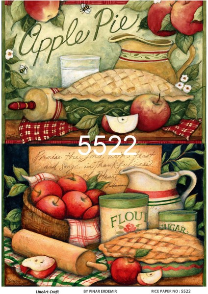 Pirinç Dekopaj Kağıdı LA-5522