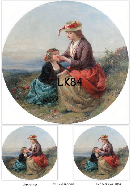 Pirinç Dekopaj Kağıdı LA-LK84