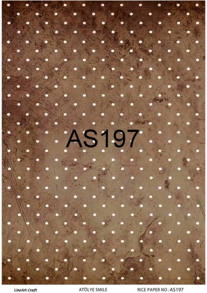 Pirinç Dekopaj Kağıdı LA-AS197