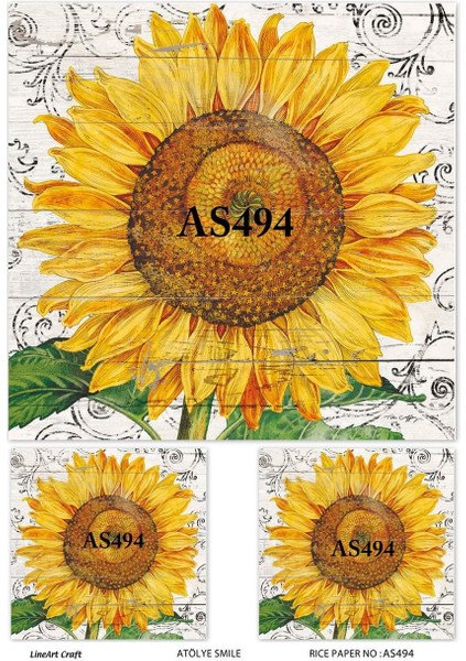 Pirinç Dekopaj Kağıdı LA-AS494