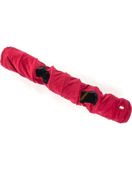 Katlanabilir Uzun Kadife Kedi Tüneli (Kırmızı) fiyatları