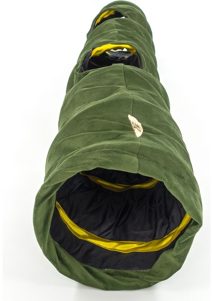 Katlanabilir Uzun Kadife Kedi Tüneli (Orman Yeşili) modelleri