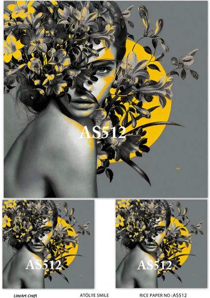 Pirinç Dekopaj Kağıdı LA-AS512