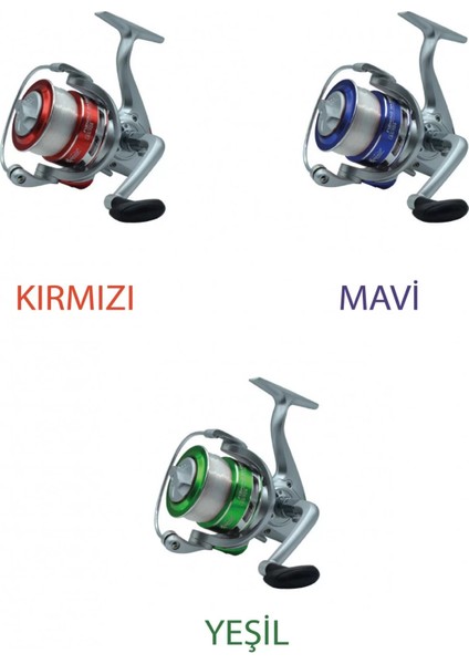 Fishmax 4000 Spin Makine 3+1 Bb Misinalı