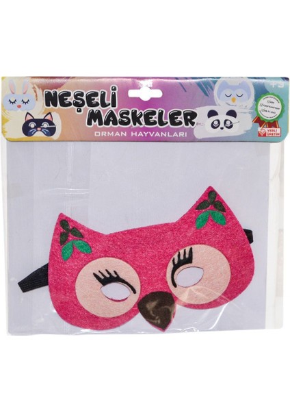 URT020-004 Neşeli Maskeler Orman Hayvanları -Birlik modelleri