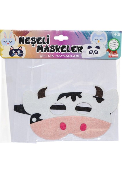 URT020-005 Neşeli Maskeler Çiftlik Hayvanları -Birlik