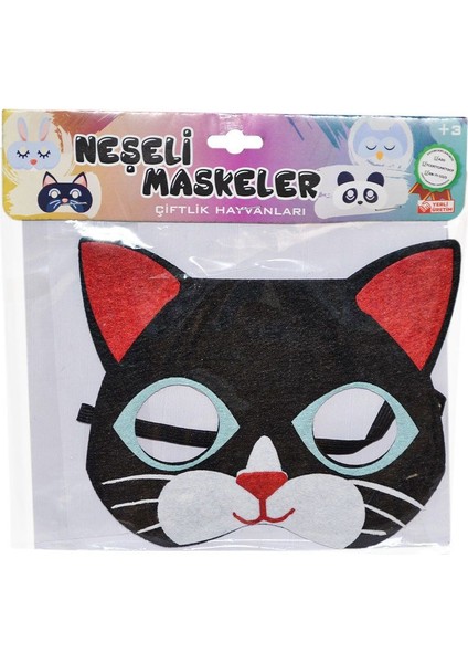 URT020-005 Neşeli Maskeler Çiftlik Hayvanları -Birlik fırsatları