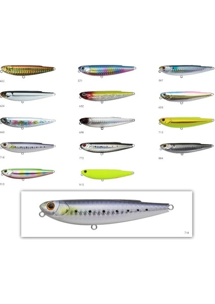 Zipbaits Fakie Dog 90MM Wdt Su Üstü 12GR Maket Balık