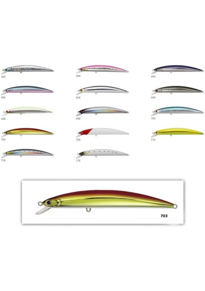 Zipbaits Minnow Boon 135F Rolling Wobbling 24GR Maket Balık