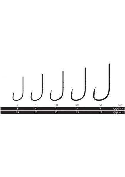 Hbth 282 Delikli Tırnaklı Canlı Yem Iğnesi Black Nikel