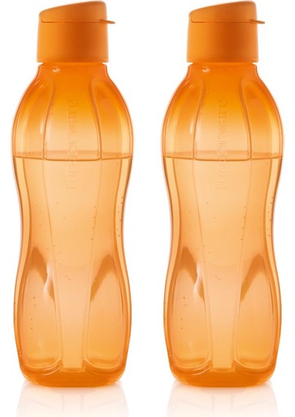 Eco+ Şişe Suluk Kolay Kapak 750 ml Papaya 2'li