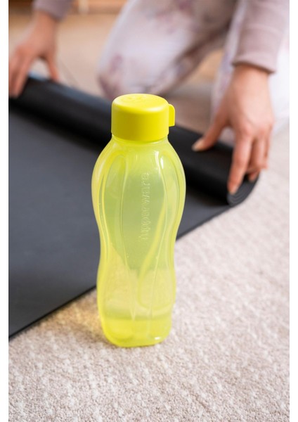 Eco Şişe Suluk Kolay Kapak Deniz Mavisi ve Limon 750 ml 2'li modelleri