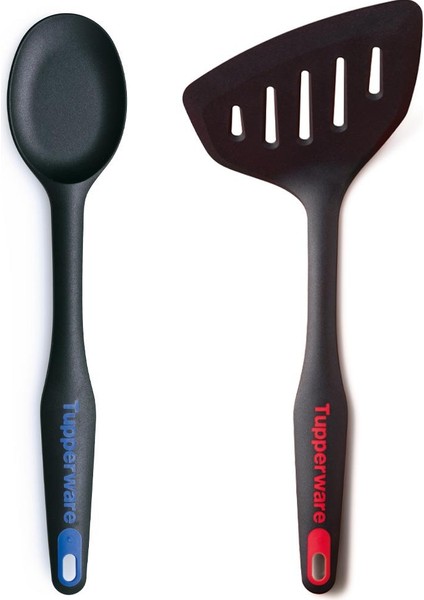 Büyük Spatula ve Çok Amaçlı Kaşık 2'li Set